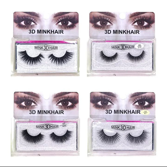 3D Mink Hair faux cils
