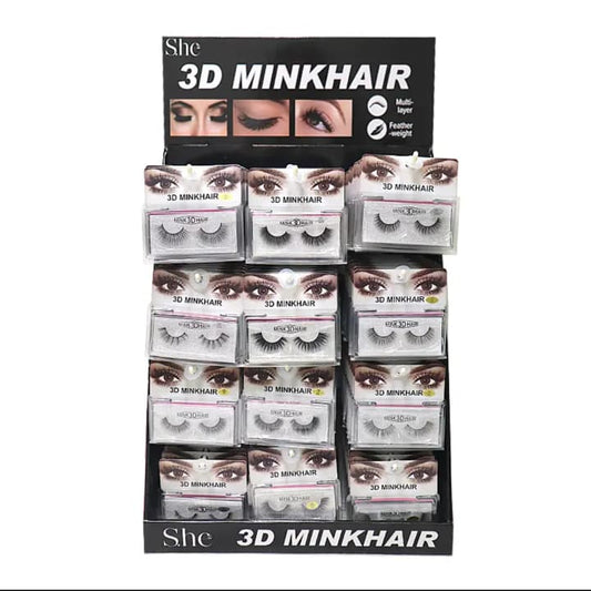 3D Mink Hair faux cils